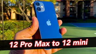 iPhone 12 mini - 72 HOURS LATER! // Switching from the 12 Pro Max to the mini!