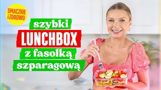 Szybki LUNCHBOX do pracy z fasolka szparagową i tuńczykiem