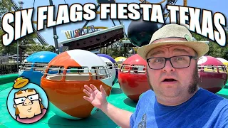 A Scorching Hot Day at Six Flags Fiesta Texas - San Antonio, TX