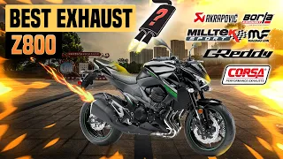 Kawasaki Z800 Exhaust Sound 🔥 Review,Upgrade,Mods,Modified,Flyby,Akrapovic,Stock,SCProject,Mivv +