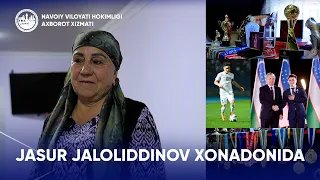 Jasur Jaloliddinov xonadonida