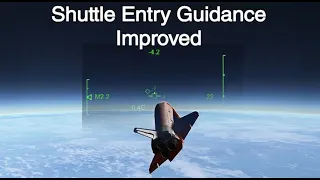 kOS Space Shuttle Re-entry Guidance improvements