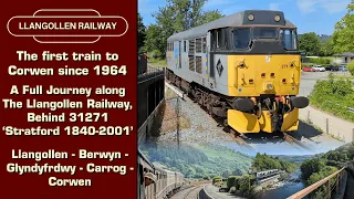 Llangollen Railway: The First Train to Corwen Since 1964! (Full Journey)