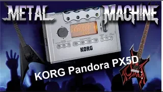 Korg Pandora. METAL SOUND