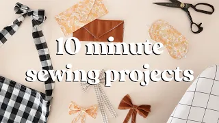 Sewing Projects To Make In Under 10 Minutes | Part 7