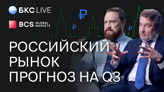 БКС Live: Российский рынок: прогноз на третий квартал