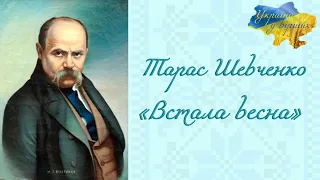 Тарас Шевченко «Встала весна»  #аудіовірш #українськалітература #нуш