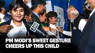 “Will never forget this…” Young member of India diaspora elated as he gets autograph from PM Modi
