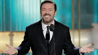 Ricky Gervais Most SAVAGE Golden Globes Moments