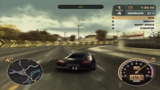 Need for Speed: Most Wanted Gameplay Walkthrough - Lamborghini Murcielago Speedtrap Test Drive