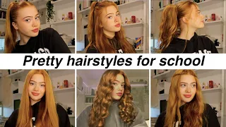 Pretty Hairstyles for school and going out (easy) | Ruby Rose UK