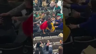 Fan fight in San Jose