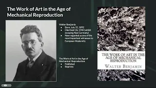 The Work of Art in the Age of AI: Walter Benjamin for the 2020s | Megasets | FMX HIVE 2023