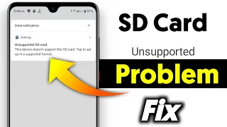 How to fix Unsupported SD Card | Unsupported SD Card ko Format Kaise Kare