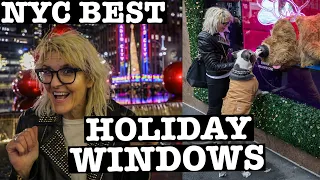 NYC Best CHRISTMAS Holiday Windows