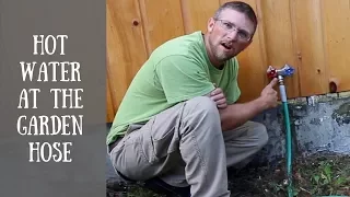 Installing a Hot Water and Cold Water OutDoor Hose Faucet