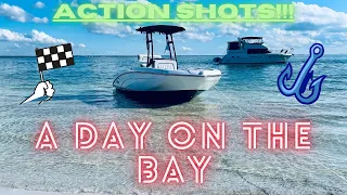 Action shots, A day on the bay! 2021 Yamaha 210 FSH Sport