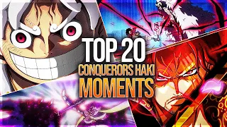 EPIC Top 20 CONQUERORS HAKI Moments in One Piece: The Ultimate Ranking