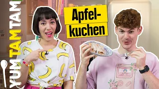 Apfelkuchen Rezept | Schneller Apfelkuchen vom Blech