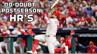 MLB | No-Doubt Postseason Home Runs