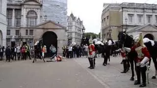 Caída en Horse Guards Parade