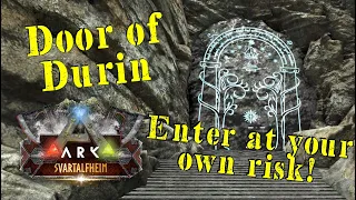 Blue Glowing Door - Aberration Creatures & Dwarven Forge - Svartalfheim - Ark Survival Evolved