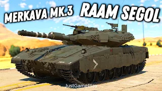 Merkava Mk.3 Raam Segol Israeli MBT Gameplay in War Thunder