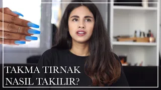 TAKMA TIRNAK TAKTIM | Kendinden Yapışkanlı Takma Tırnakları Denedim | Ocean