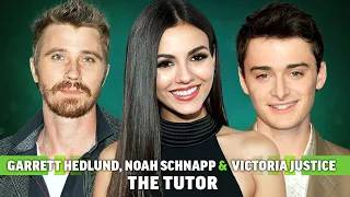 Noah Schnapp, Victoria Justice, & Garrett Hedlund Discuss How The Tutor Will Surprise & Terrorize