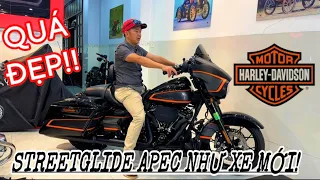 Tuyệt phẩm - STREETGLIDE APEX nhà Harley như xe mới kèm đồ chơi giá siêu yêu mời anh em thưởng thức!