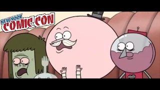 Benson, Pops, and Muscle Man Visit New York City (NYCC Skit)