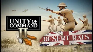 Unity of Command II - Desert Rats Released on Steam - Content & Gameplay