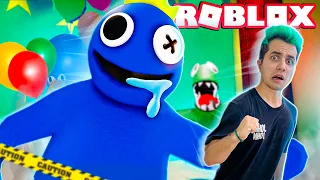 MONSTRO AZUL BABÃO NO ROBLOX ! - Rainbow Friends ( Wiizinho )