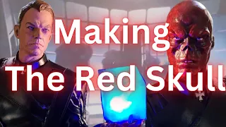 Making The Red Skull 3D Print With LED Lighted Tesseract Wicked
