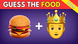 Guess the WORD by Emojis - Food and Drink Edition 🍔🥤 Food By Emoji 🍔🍕 | Food and Drink by Emoji Quiz