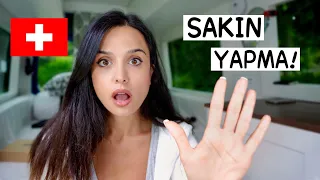 İSVİÇRE´DE YAPMAMANIZ GEREKEN 10 ŞEY! ⛰️🐄