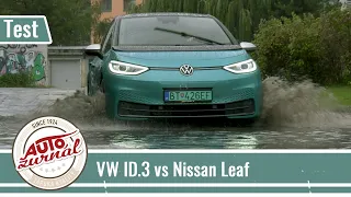 TEST elektromobilov: Volkswagen ID.3 Pro Performance (58 kWh) vs Nissan Leaf (62 kWh)