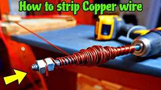 Automatic Wire Stripper | How to quickly and easily remove the insulation from the wires?