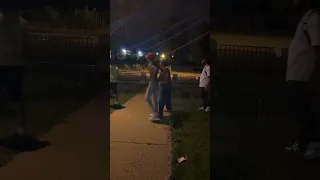 Drunk Man Gets knocked out for questioning a real GD #minnesota #fights