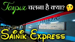 BEST TRAIN for JAIPUR || Delhi to Jaipur || Sainik Express