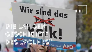 Michael Wildt: Volk, Volksgemeinschaft, AfD