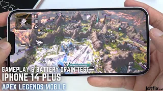 iPhone 14 Plus Apex Legends Mobile Gaming test | Apple A15 Bionic