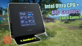 Gaming with Intel ARC Integrated Graphics... (Ft. AtomMan X7 Ti)
