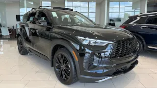 Black 2024 INFINITI QX60 Autograph Walkaround