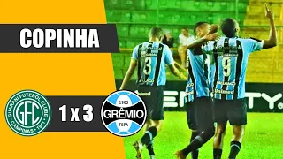 GUARANI 1 X 3 GRÊMIO | COPINHA 2023 | GOLS