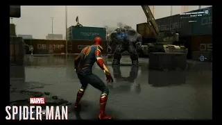 Spider-Man (PS4) - Rhino & Scorpion Boss Fight