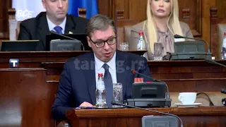 Kosovski boj u Skupštini Srbije: RS kompenzacija za Kosovo! Vučić: Prvi put to čujem!