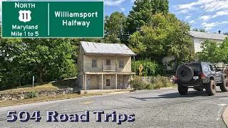 ⁴ᴷ Road Trip #979 - US-11 N - Maryland Mile 1-5 - Williamsport/Halfway