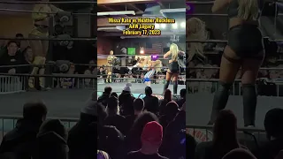 Missa Kate slams Heather Reckless (AAW) #wrestling #wrestlingshorts