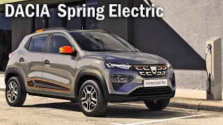 2021 DACIA SPRING ELECTRIC - Low cost electric car